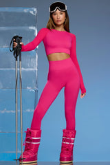 Bo+Tee Ski Bundle In Pink