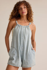 Regan Halter Romper