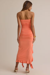 Kailen Strapless Ruffle Dress