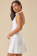 Sunny Satin Mini Dress