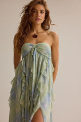 Harvey Ruffle Maxi Dress