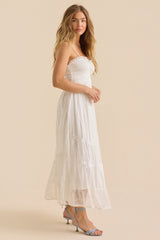 Tami Lace Tiered Maxi Dress