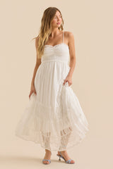 Tami Lace Tiered Maxi Dress